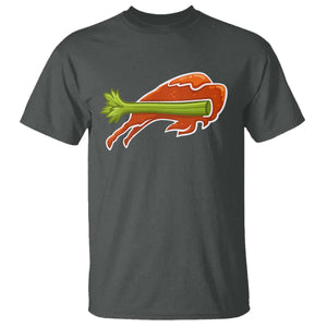 BFB Chicken Wing T Shirt Vintage 90s BFB Sports Fan Game Day TS10 Dark Heather Print Your Wear