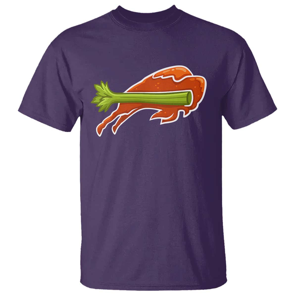 BFB Chicken Wing T Shirt Vintage 90s BFB Sports Fan Game Day TS10 Purple Print Your Wear