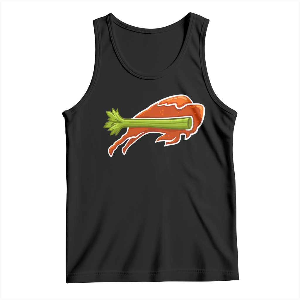 BFB Chicken Wing Tank Top Vintage 90s BFB Sports Fan Game Day TS10 Black Print Your Wear