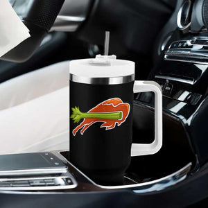 BFB Chicken Wing Tumbler With Handle Vintage 90s BFB Sports Fan Game Day TS10 Print Your Wear