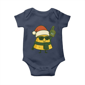 GB Fan Christmas Baby Onesie Gifts for Sports Fans Santa Hat TS10 Navy Print Your Wear