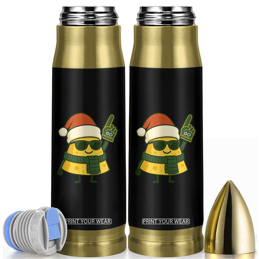 GB Fan Christmas Bullet Tumbler Gifts for Sports Fans Santa Hat TS10 Black Print Your Wear