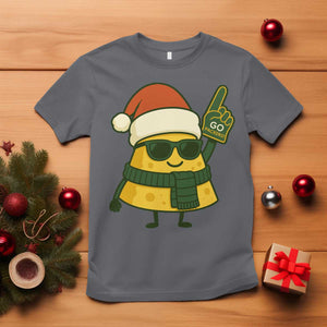 GB Fan Christmas T Shirt Gifts for Sports Fans Santa Hat TS10 Charcoal Print Your Wear
