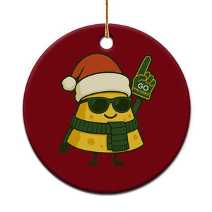 GB Fan Christmas Ceramic Ornament Gifts for Sports Fans Santa Hat TS10 1pc Red Print Your Wear
