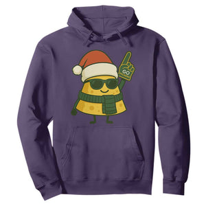 GB Fan Christmas Hoodie Gifts for Sports Fans Santa Hat TS10 Purple Print Your Wear