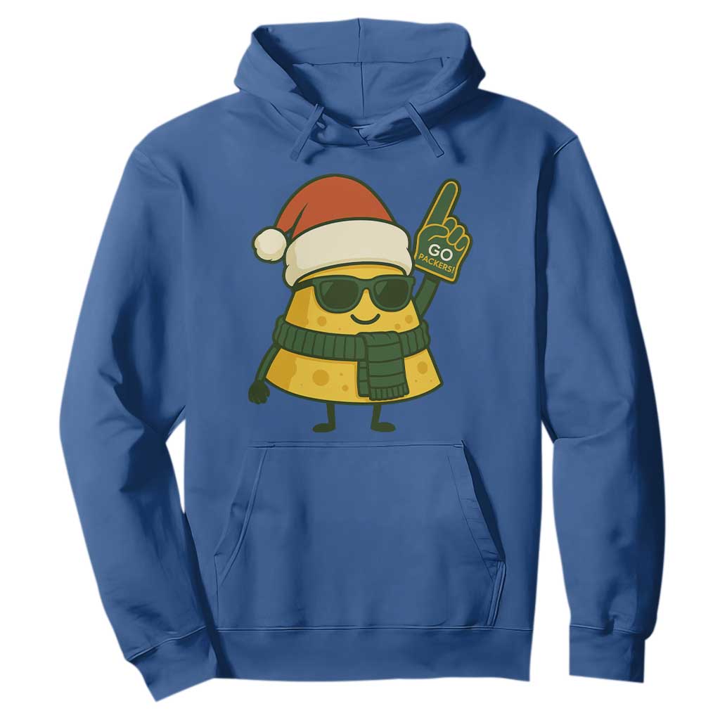 GB Fan Christmas Hoodie Gifts for Sports Fans Santa Hat TS10 Royal Blue Print Your Wear