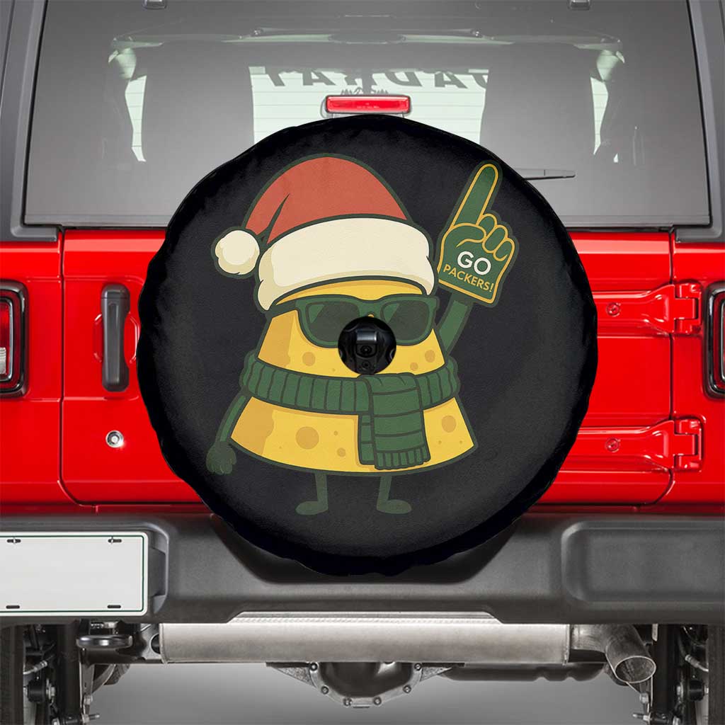 GB Fan Christmas Spare Tire Cover Gifts for Sports Fans Santa Hat TS10 Black Print Your Wear
