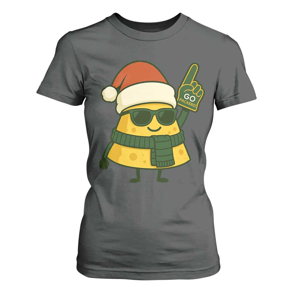 GB Fan Christmas T Shirt For Women Gifts for Sports Fans Santa Hat TS10 Dark Heather Print Your Wear