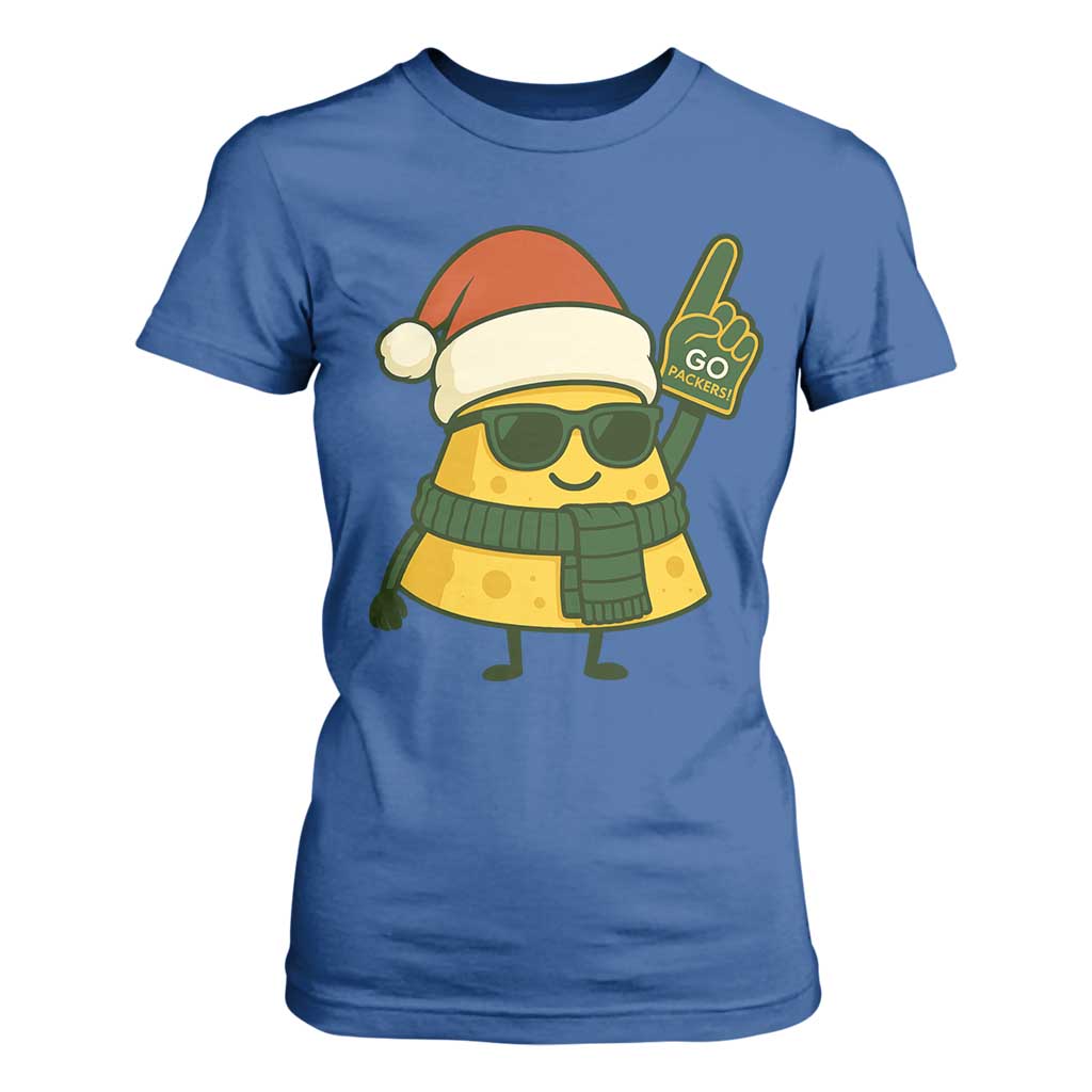 GB Fan Christmas T Shirt For Women Gifts for Sports Fans Santa Hat TS10 Royal Blue Print Your Wear