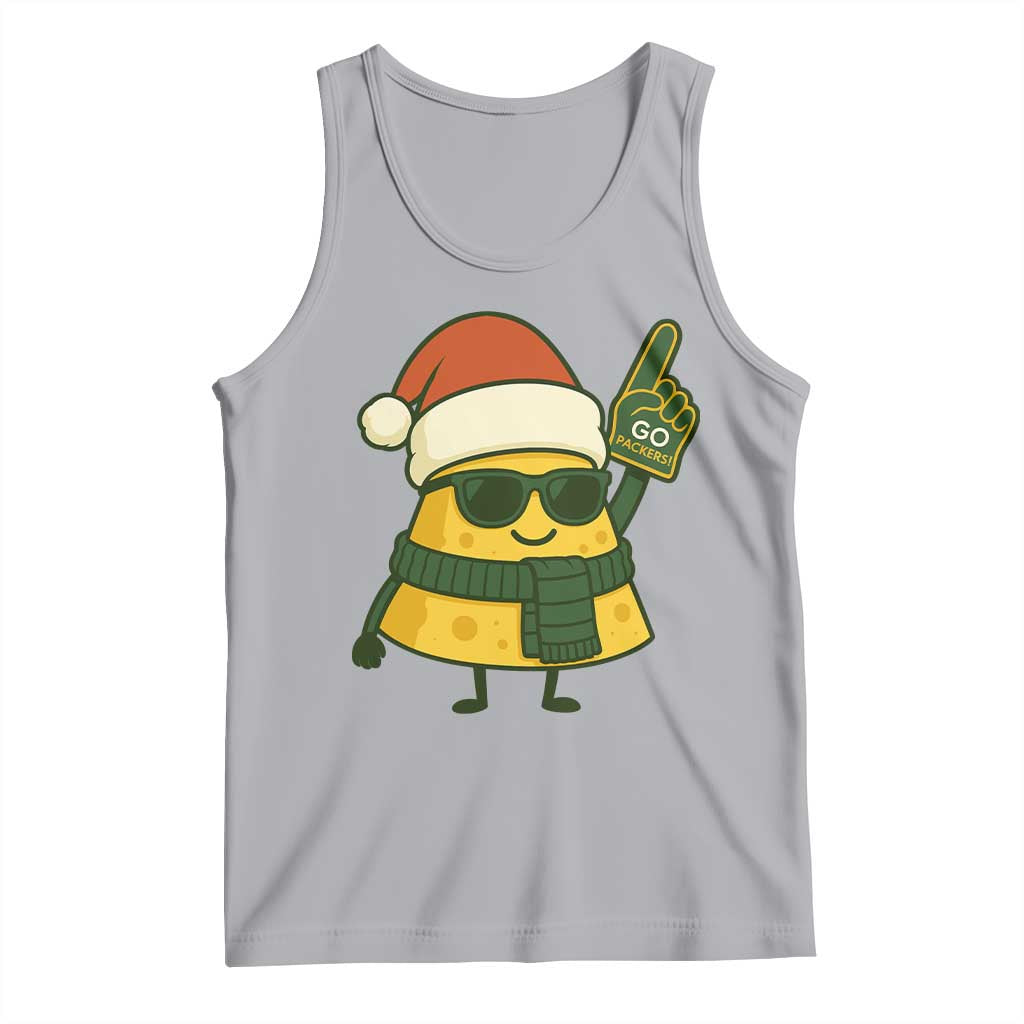 GB Fan Christmas Tank Top Gifts for Sports Fans Santa Hat TS10 Athletic Heather Print Your Wear