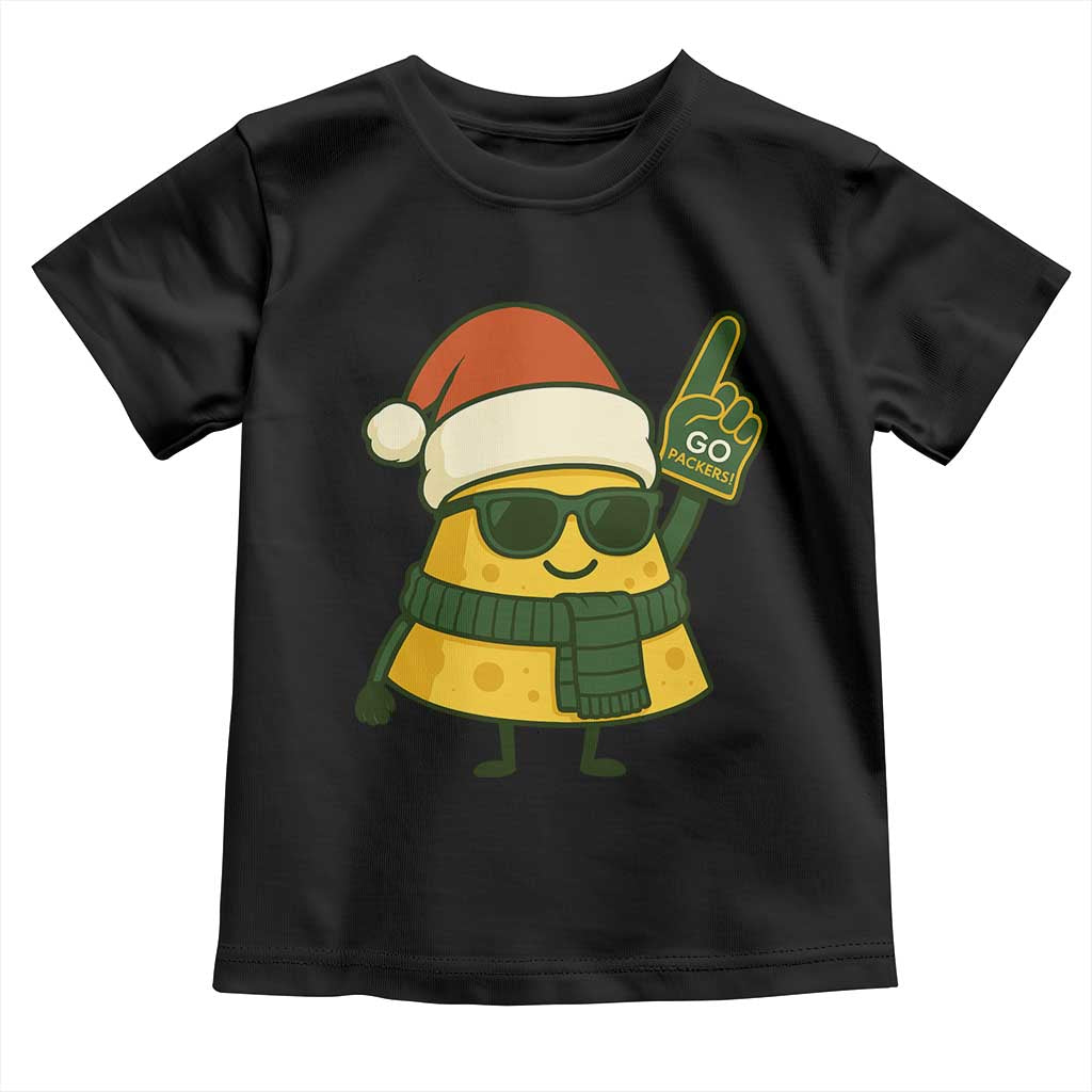 GB Fan Christmas Toddler T Shirt Gifts for Sports Fans Santa Hat TS10 Black Print Your Wear