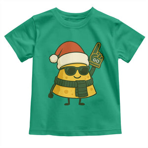 GB Fan Christmas Toddler T Shirt Gifts for Sports Fans Santa Hat TS10 Irish Green Print Your Wear