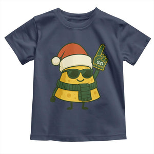GB Fan Christmas Toddler T Shirt Gifts for Sports Fans Santa Hat TS10 Navy Print Your Wear