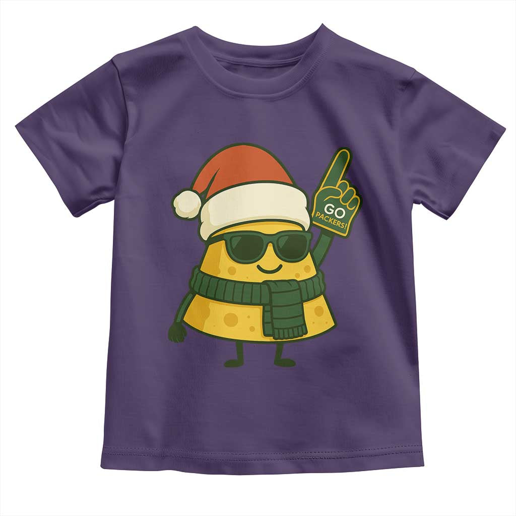 GB Fan Christmas Toddler T Shirt Gifts for Sports Fans Santa Hat TS10 Purple Print Your Wear