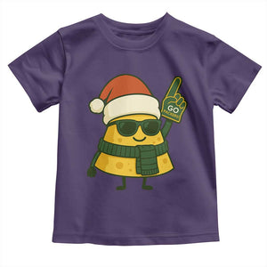 GB Fan Christmas Toddler T Shirt Gifts for Sports Fans Santa Hat TS10 Purple Print Your Wear