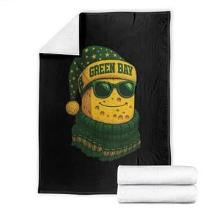Christmas GB Throw Blanket Gifts for Sports Fans Santa Hat TS10 Black Print Your Wear