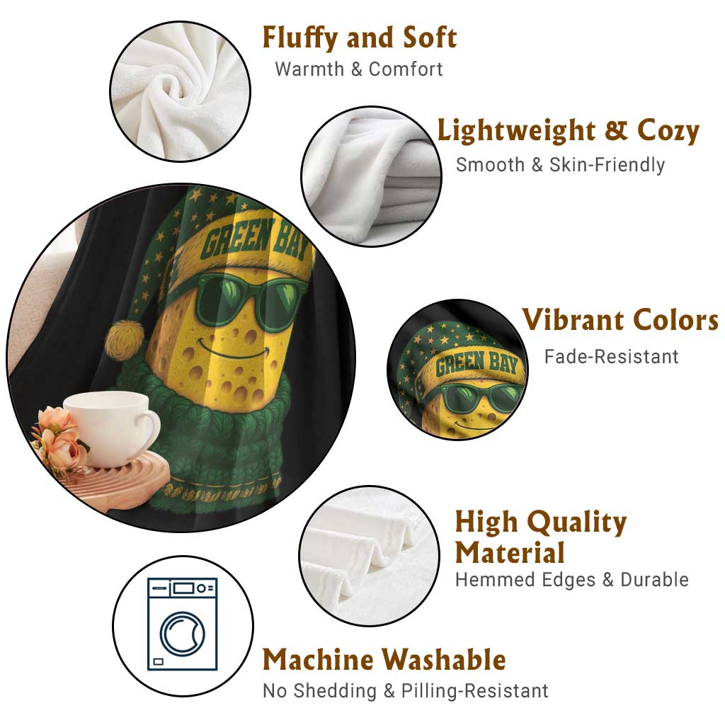 Christmas GB Throw Blanket Gifts for Sports Fans Santa Hat TS10 Print Your Wear