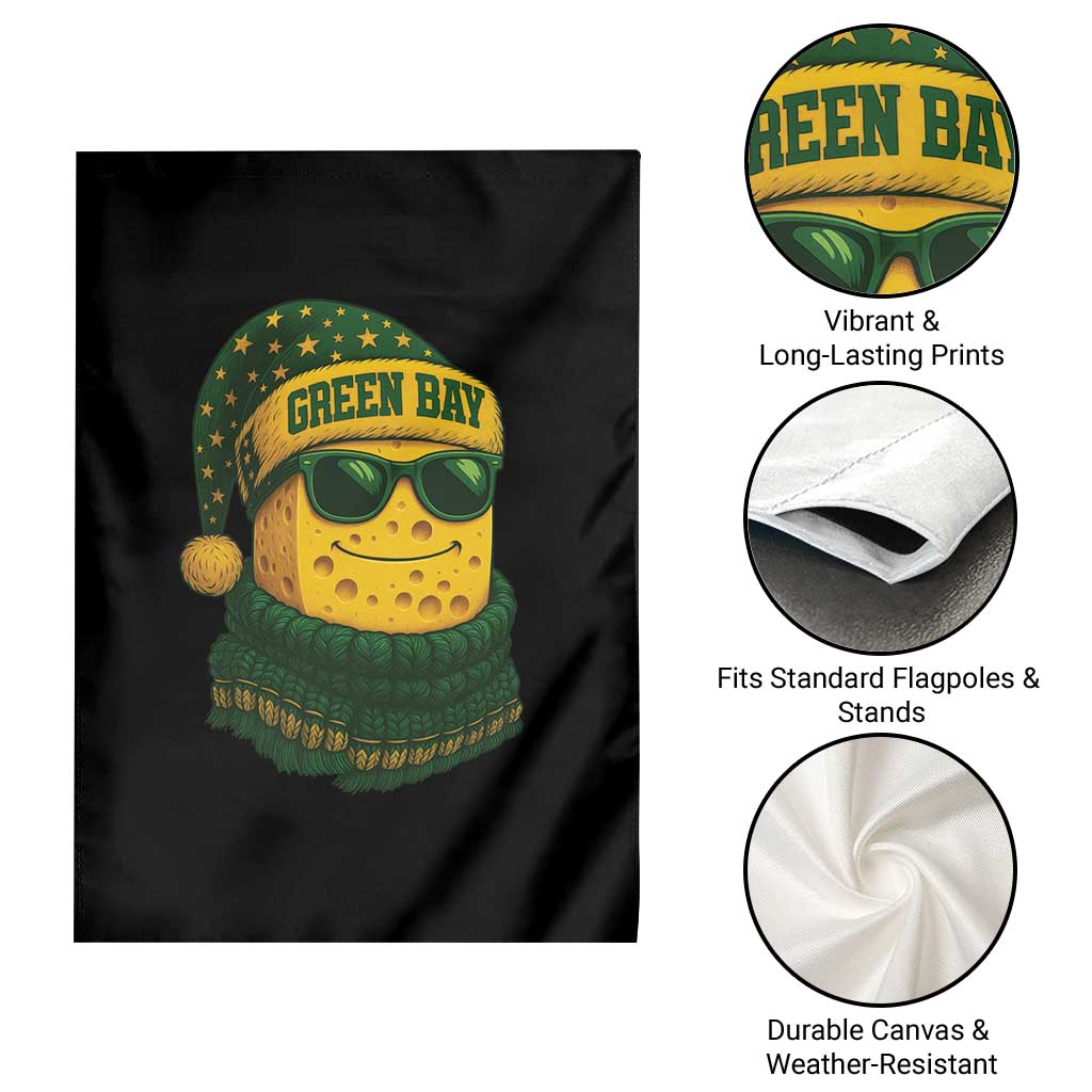 Christmas GB Garden Flag Gifts for Sports Fans Santa Hat TS10 Print Your Wear