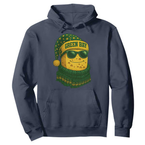 Christmas GB Hoodie Gifts for Sports Fans Santa Hat TS10 Navy Print Your Wear