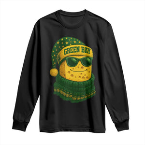 Christmas GB Long Sleeve Shirt Gifts for Sports Fans Santa Hat TS10 Black Print Your Wear