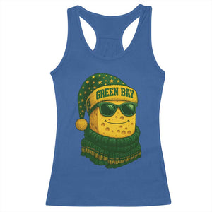 Christmas GB Racerback Tank Top Gifts for Sports Fans Santa Hat TS10 Royal Blue Print Your Wear