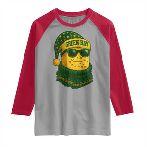 Christmas GB Raglan Shirt Gifts for Sports Fans Santa Hat TS10 Sport Gray Red Print Your Wear
