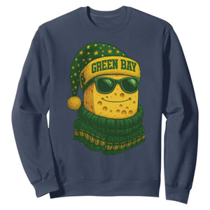Christmas GB Sweatshirt Gifts for Sports Fans Santa Hat TS10 Navy Print Your Wear