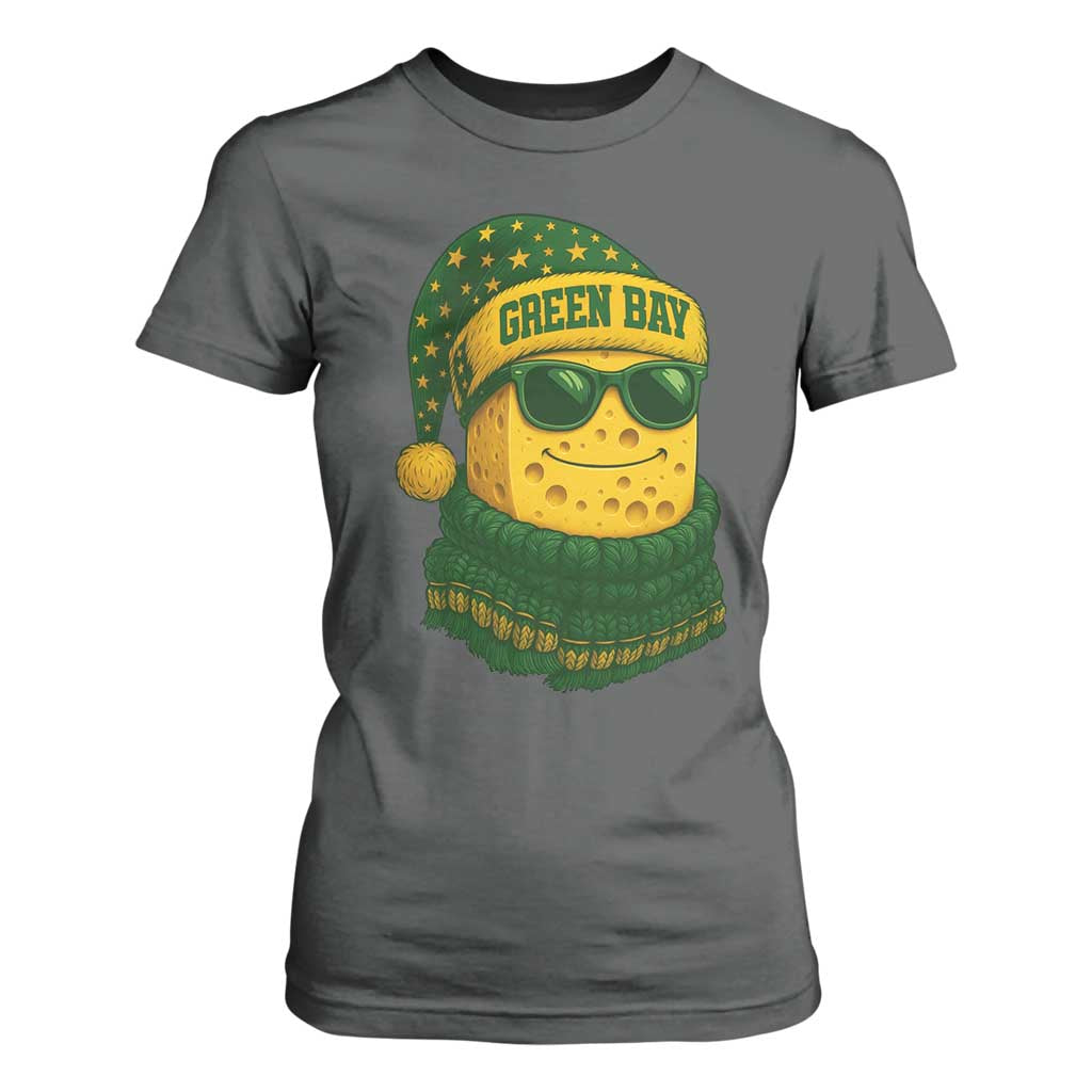 Christmas GB T Shirt For Women Gifts for Sports Fans Santa Hat TS10 Dark Heather Print Your Wear