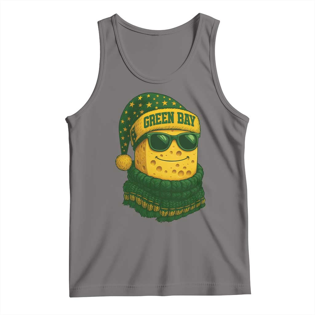Christmas GB Tank Top Gifts for Sports Fans Santa Hat TS10 Deep Heather Print Your Wear