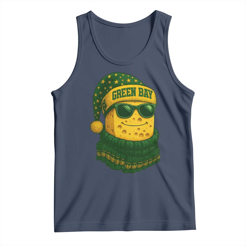 Christmas GB Tank Top Gifts for Sports Fans Santa Hat TS10 Navy Print Your Wear