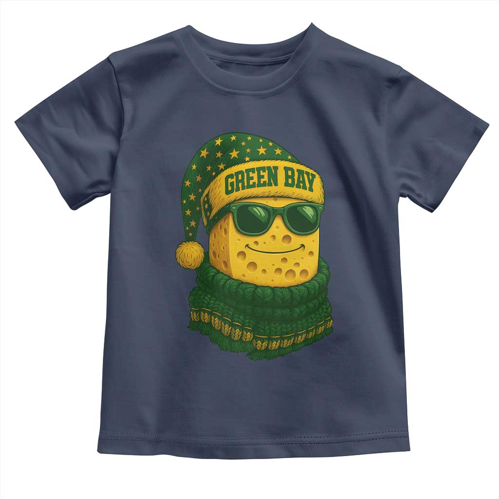 Christmas GB Toddler T Shirt Gifts for Sports Fans Santa Hat TS10 Navy Print Your Wear