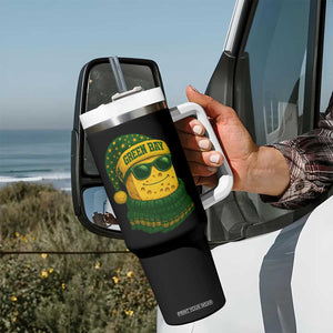 Christmas GB Tumbler With Handle Gifts for Sports Fans Santa Hat TS10 Print Your Wear