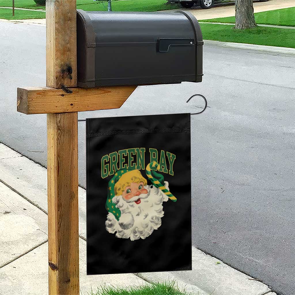 Christmas GB Fan Garden Flag Vintage Varsity Retro Santa Claus Face Game Day TS10 Print Your Wear
