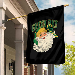 Christmas GB Fan Garden Flag Vintage Varsity Retro Santa Claus Face Game Day TS10 Print Your Wear