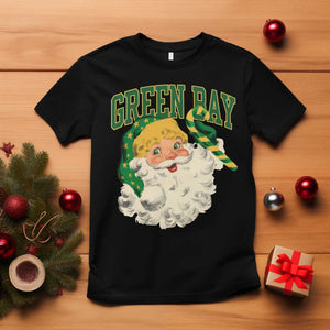 Christmas GB Fan T Shirt Vintage Varsity Retro Santa Claus Face Game Day TS10 Black Print Your Wear
