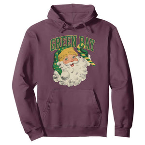 Christmas GB Fan Hoodie Vintage Varsity Retro Santa Claus Face Game Day TS10 Maroon Print Your Wear