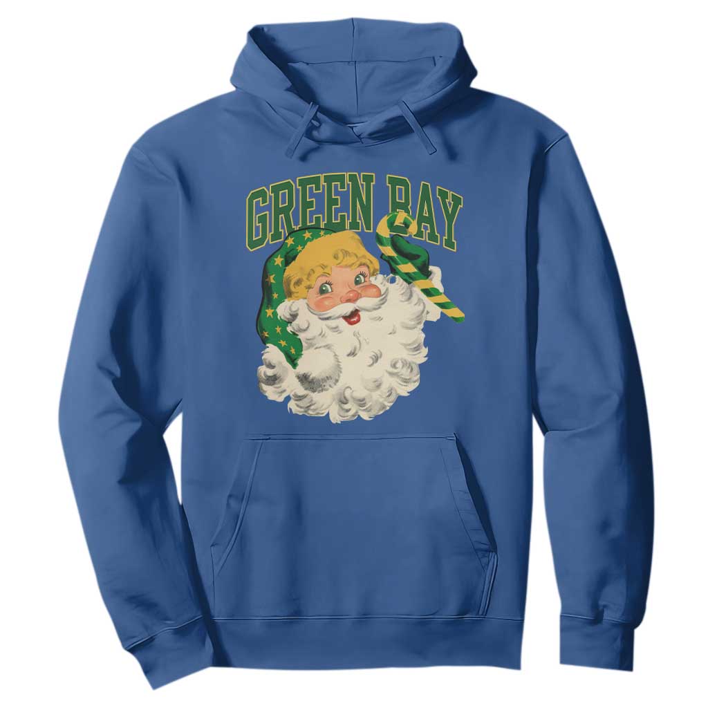 Christmas GB Fan Hoodie Vintage Varsity Retro Santa Claus Face Game Day TS10 Royal Blue Print Your Wear