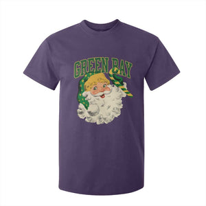 Christmas GB Fan T Shirt For Kid Vintage Varsity Retro Santa Claus Face Game Day TS10 Purple Print Your Wear