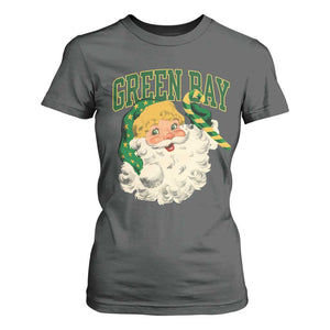Christmas GB Fan T Shirt For Women Vintage Varsity Retro Santa Claus Face Game Day TS10 Dark Heather Print Your Wear