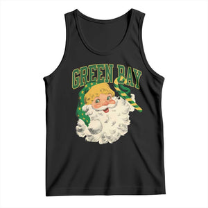 Christmas GB Fan Tank Top Vintage Varsity Retro Santa Claus Face Game Day TS10 Black Print Your Wear
