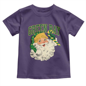 Christmas GB Fan Toddler T Shirt Vintage Varsity Retro Santa Claus Face Game Day TS10 Purple Print Your Wear