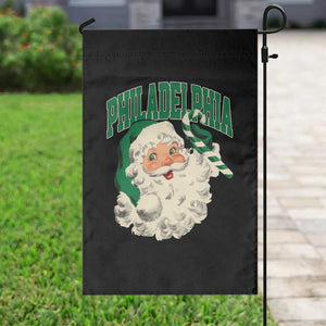 Christmas PFE Garden Flag Vintage Varsity Retro Santa Face Game Day TS10 Print Your Wear