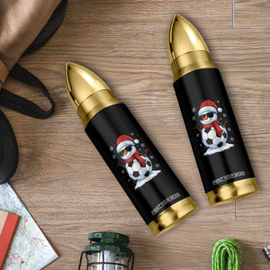 Christmas Soccer Snowman Bullet Tumbler Snowflakes Holiday Sports Xmas Pajamas Red Santa Hat TS10 Print Your Wear