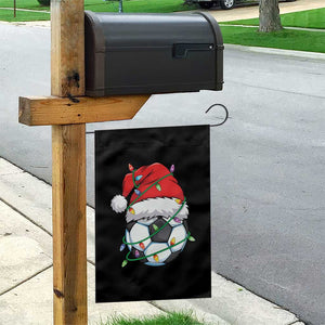 Soccer Christmas Garden Flag Santa Hat Sports Xmas Pajamas TS10 Print Your Wear