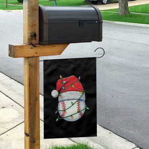 Christmas Baseball Garden Flag Santa Hat Sports Men Boys Xmas Pajamas TS10 Print Your Wear