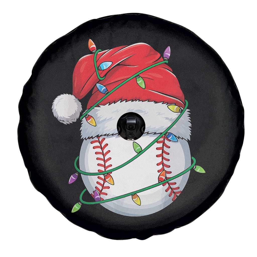 Christmas Baseball Spare Tire Cover Santa Hat Sports Men Boys Xmas Pajamas TS10 Print Your Wear
