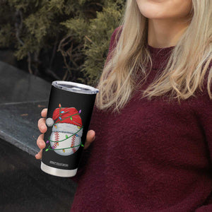 Christmas Baseball Tumbler Cup Santa Hat Sports Men Boys Xmas Pajamas TS10 Print Your Wear