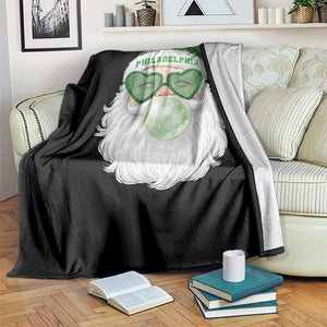 Christmas PFE Throw Blanket Vintage Retro Santa Bubble Gum Game Day TS10 Print Your Wear