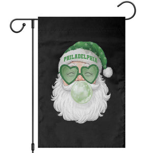 Christmas PFE Garden Flag Vintage Retro Santa Bubble Gum Game Day TS10 Black Print Your Wear