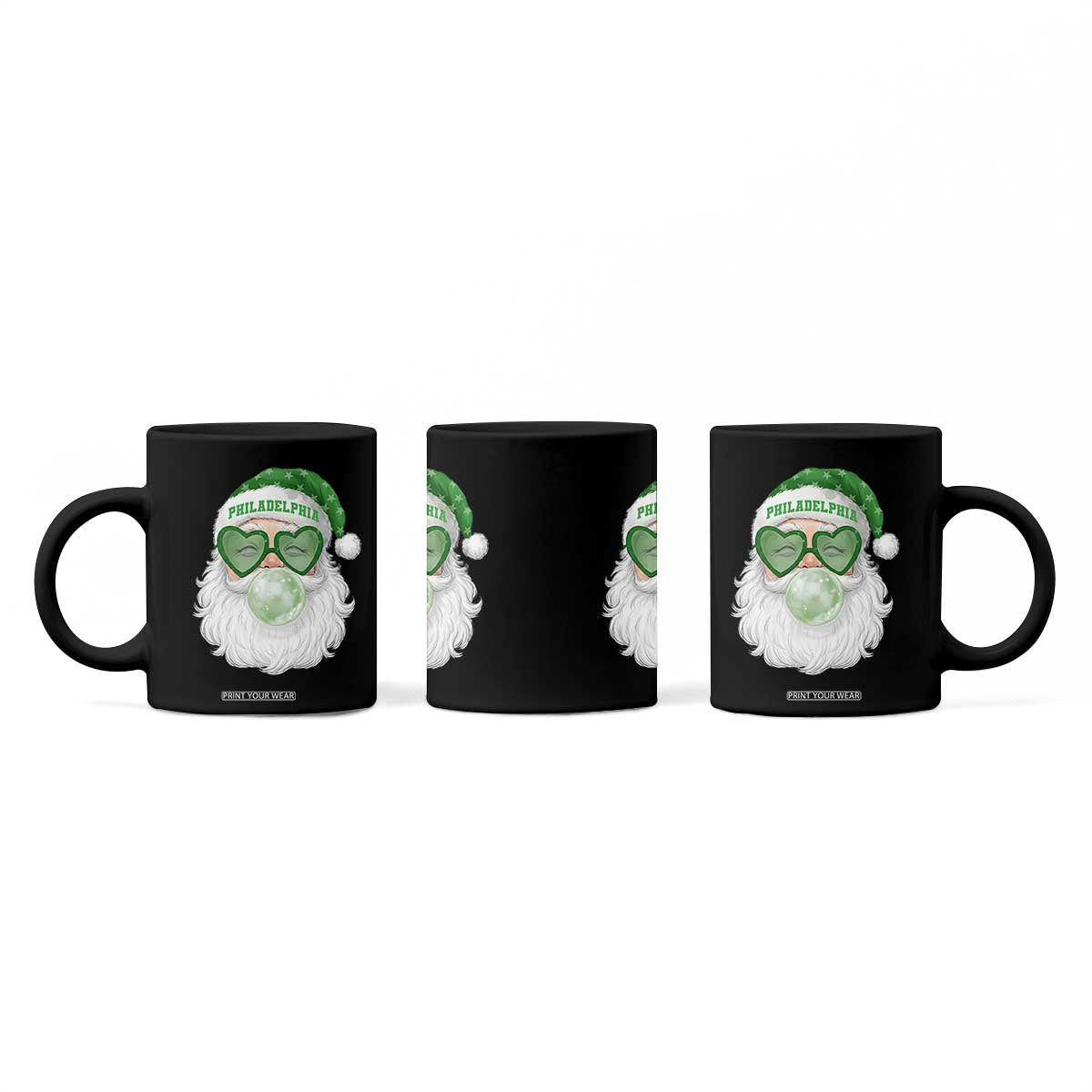 Christmas PFE Coffee Mug Vintage Retro Santa Bubble Gum Game Day TS10 Print Your Wear